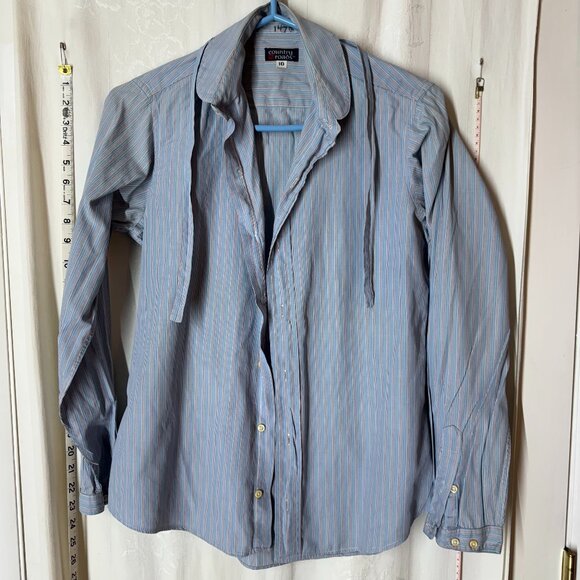 Vintage Country Roads Women's Button Down - Picture 1 of 5